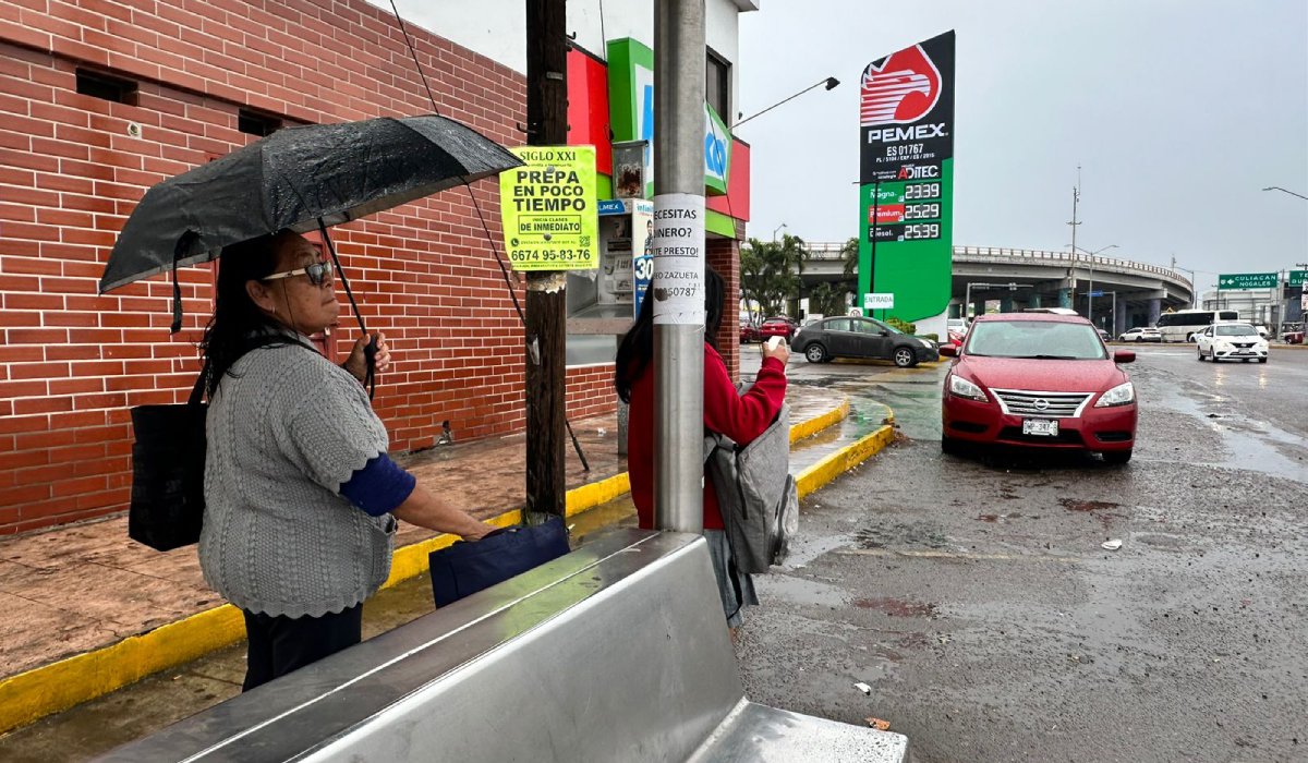 ¡Aliste el paraguas! Hay pronóstico de lluvias para Sinaloa durante la semana