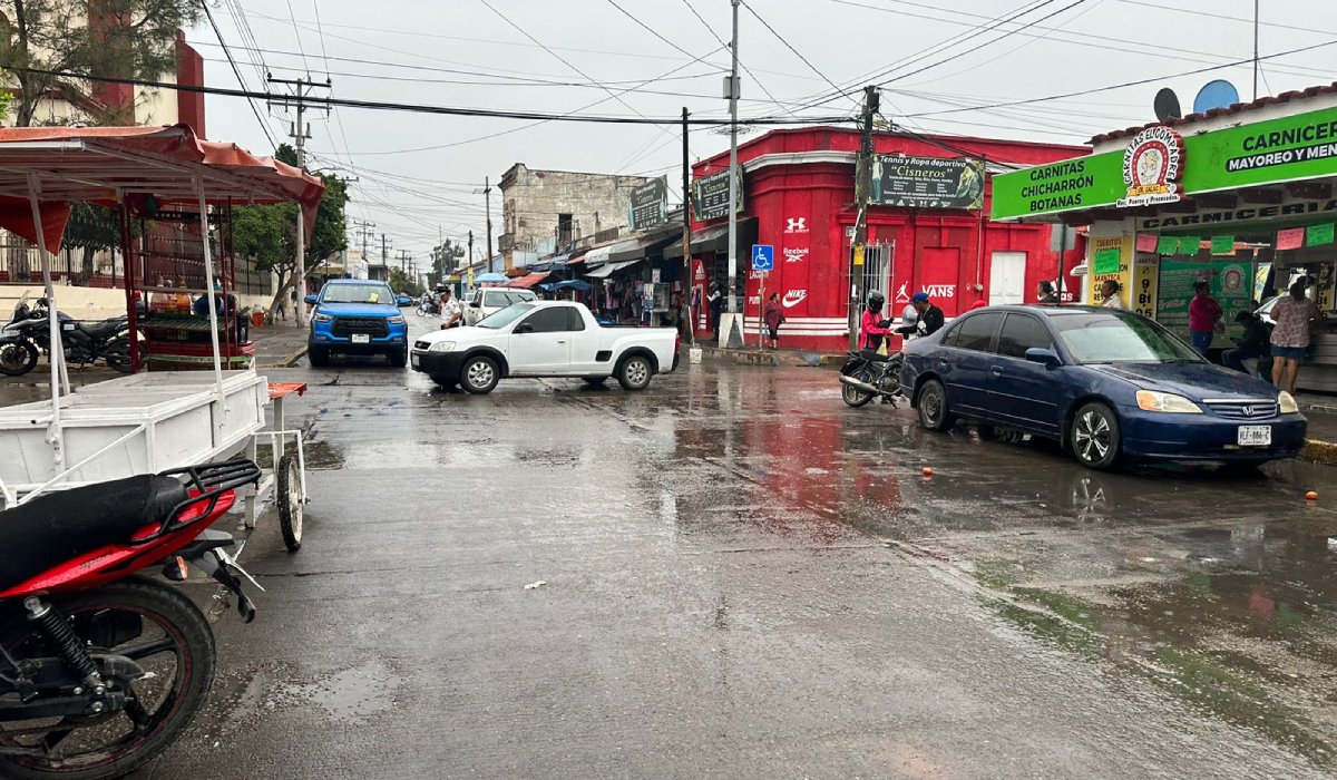 Frente frío No. 42 provoca chubascos en el sur de México