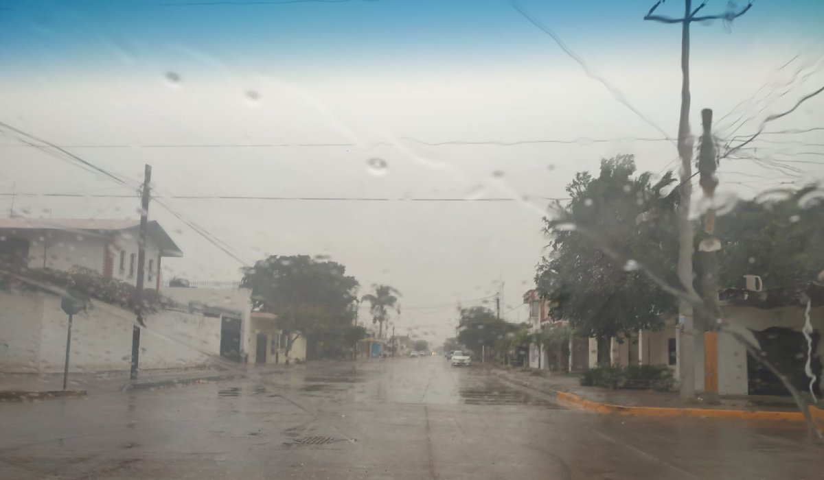 Se registran lluvias, ‘chipi, chipi’ y viento en Guasave; se esperan hasta 2 milímetros señala PC