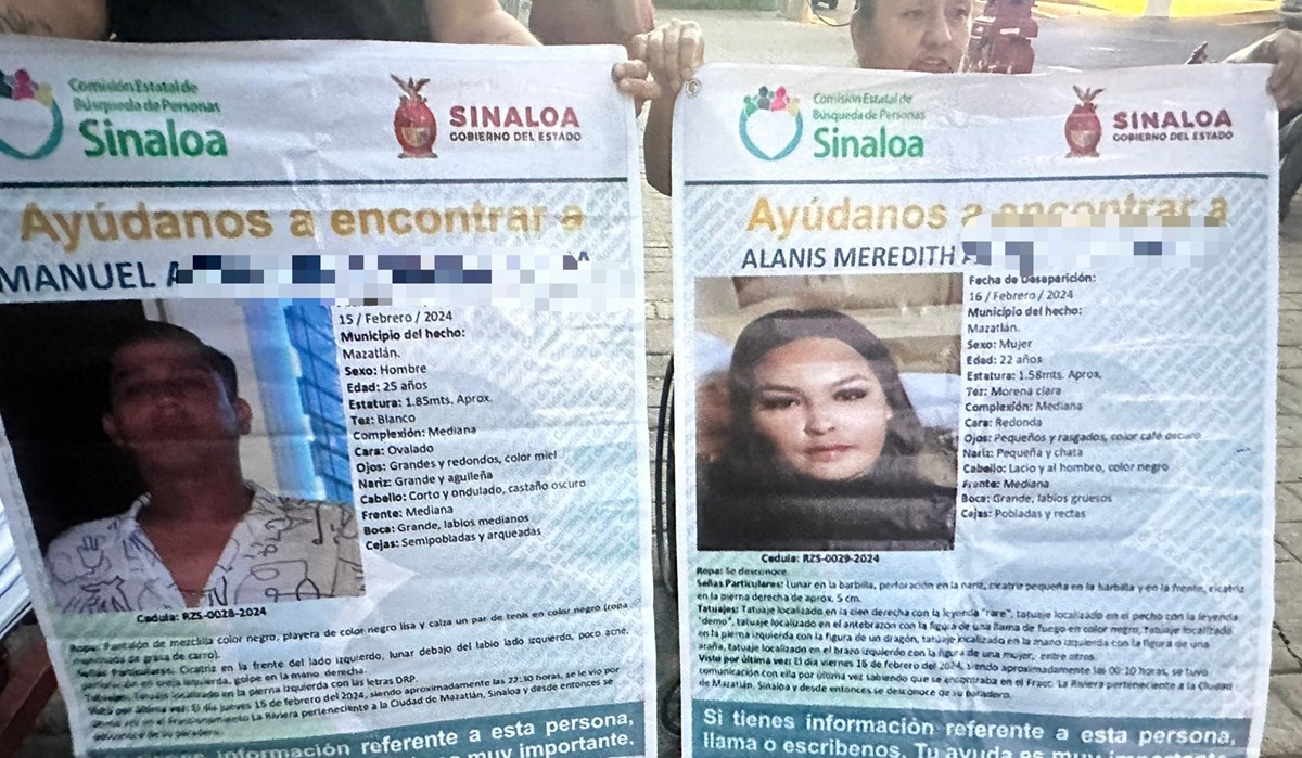 Termina la búsqueda de Alanís y Manuel en Mazatlán