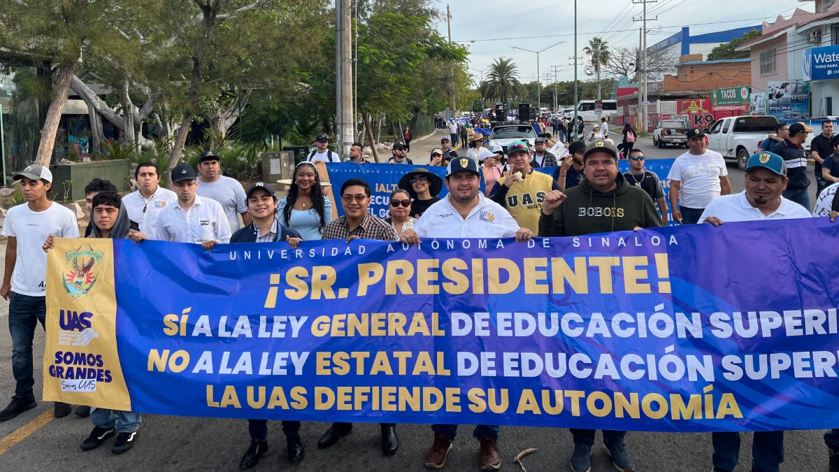 Se está analizando si se realiza una manifestación durante la visita de AMLO: UAS