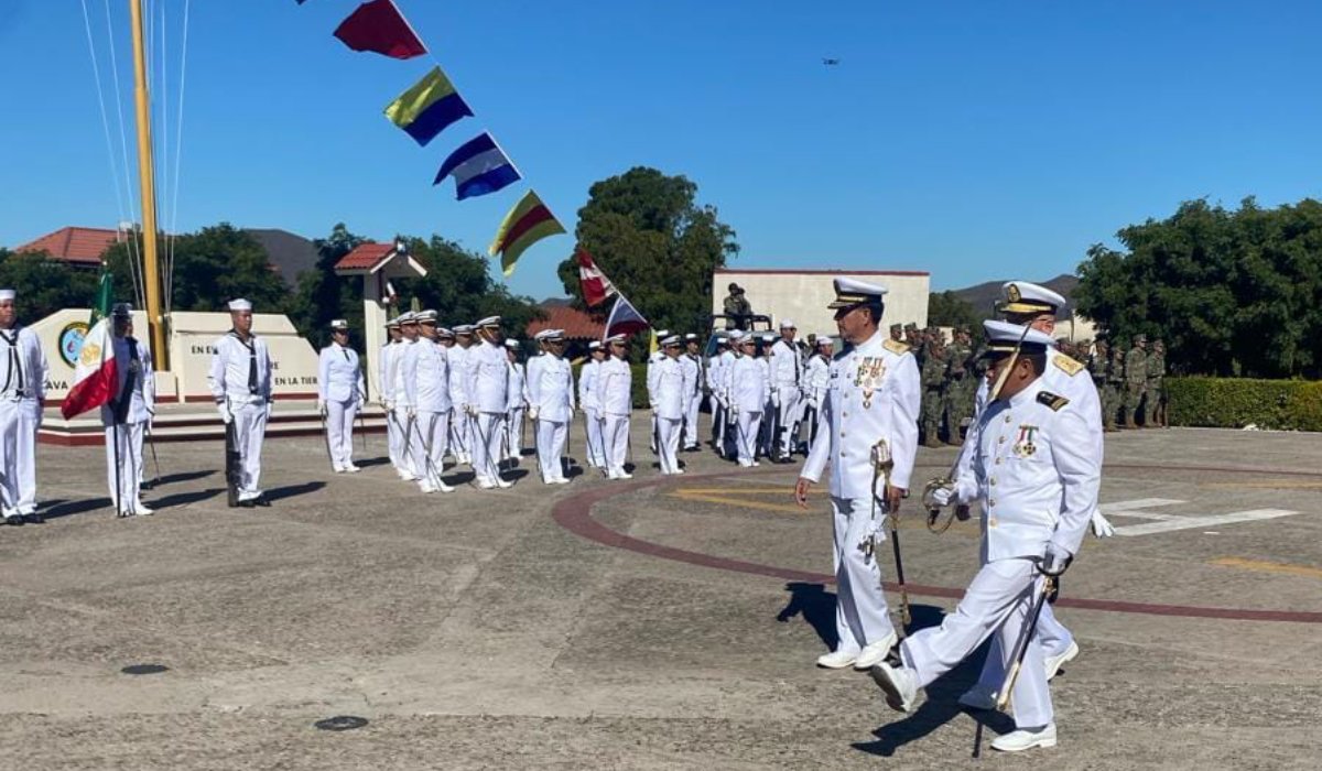 Asume nuevo mando en la Octava Zona Naval en Topolobampo