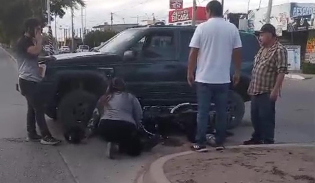 Arrollan a motociclista al poniente de Los Mochis