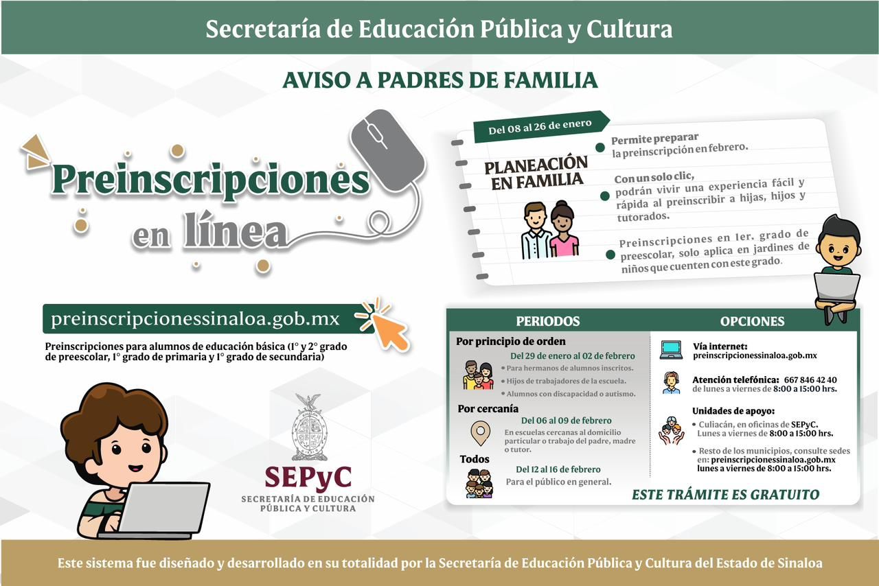 ¡Que no se te pase! Este martes inicia la Etapa Por Cercanía de las Preinscripciones en Línea 2024