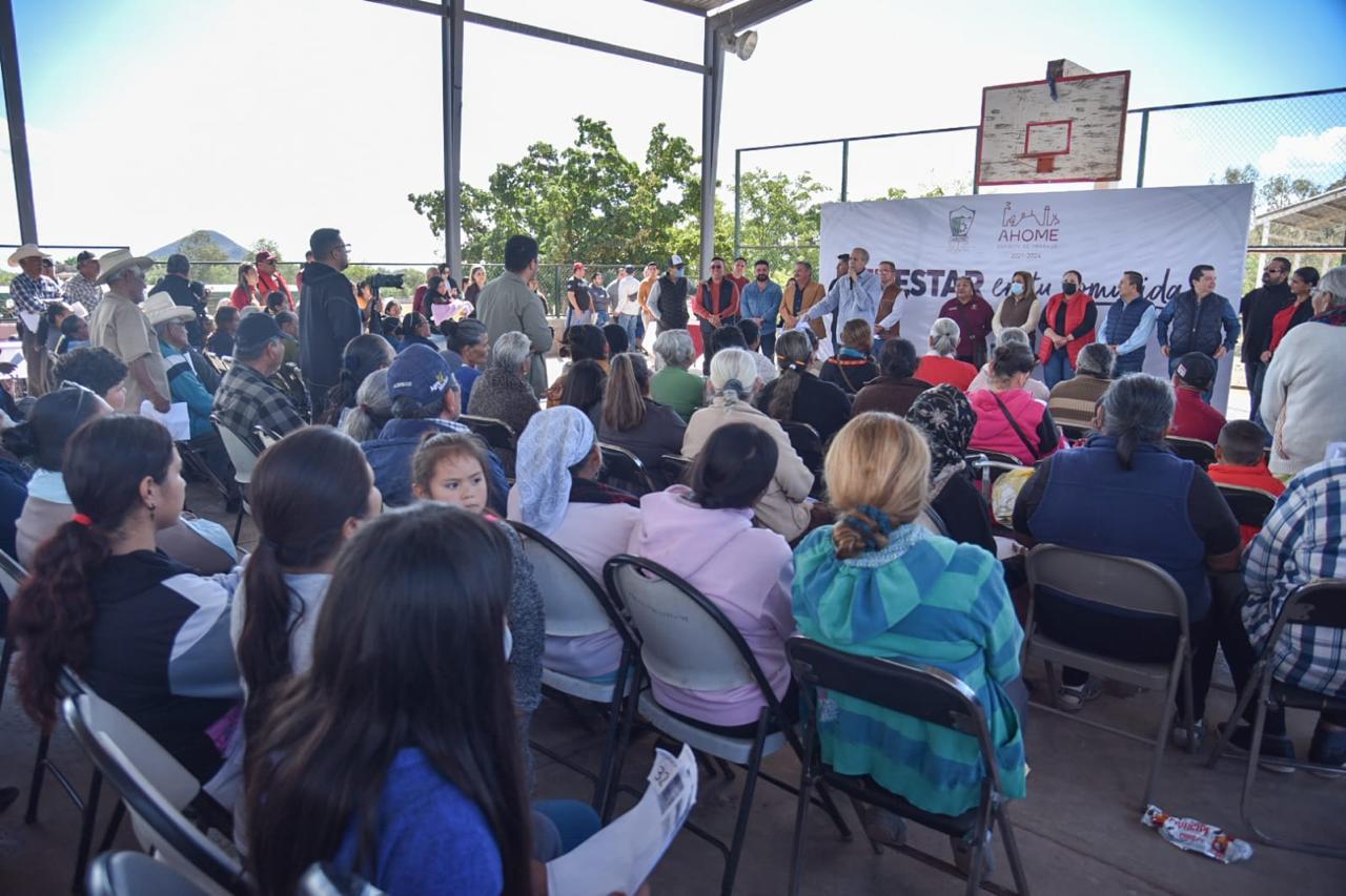 Gracias por venir a esta comunidad que está muy abandonada: Comisaria de Nuevo San Miguel