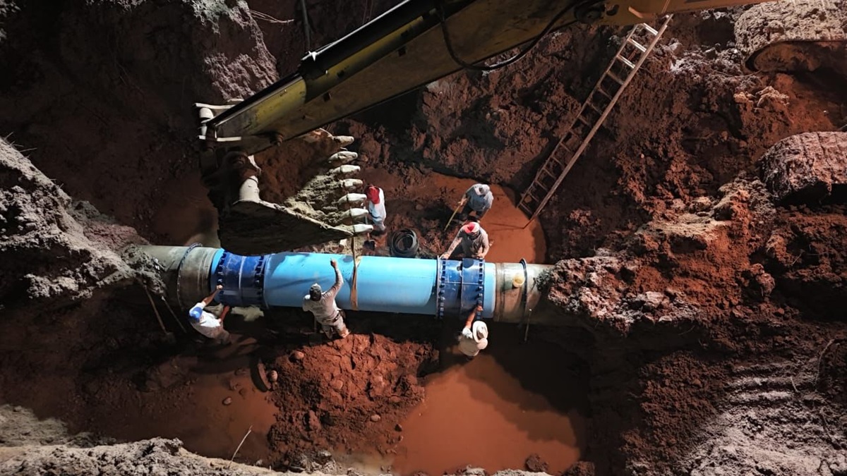 Este miércoles se restablecerá el servicio de agua potable: Gámez Mendívil