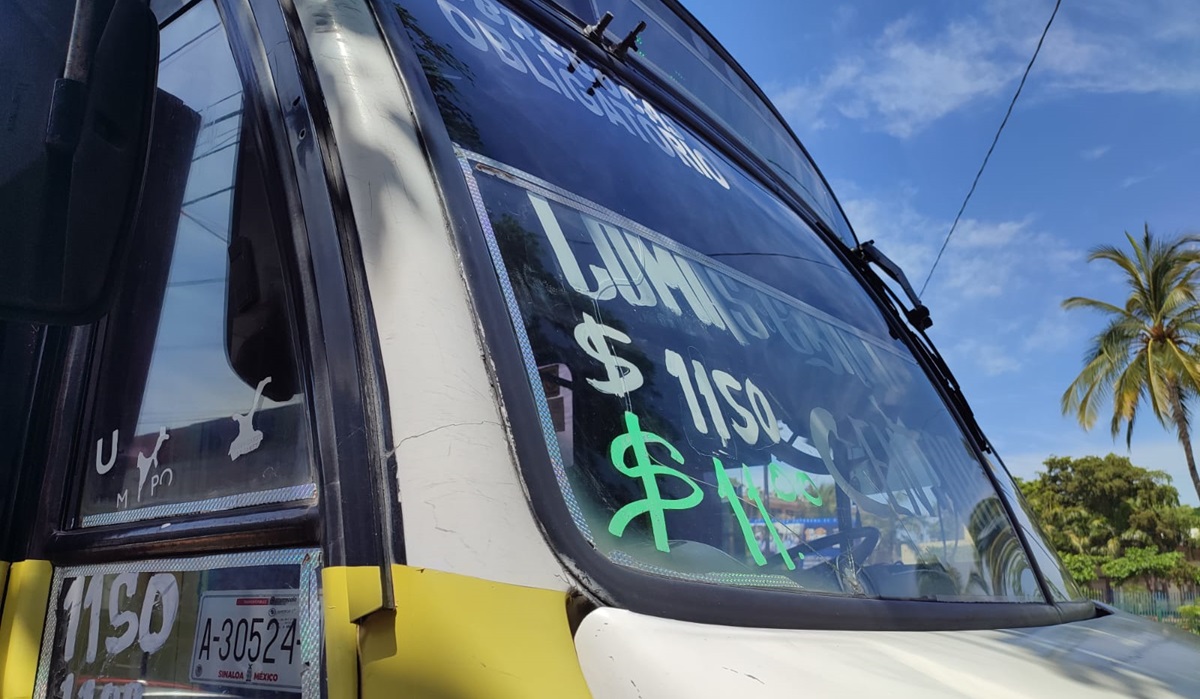 Para marzo o abril valorarían incremento a tarifa del transporte público en Sinaloa