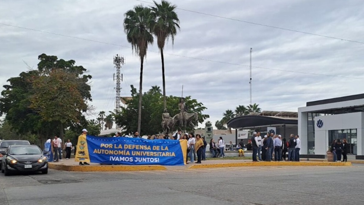 ¡Continuarán las manifestaciones de la UAS! Alistan perifoneo y nueva protesta en las calles
