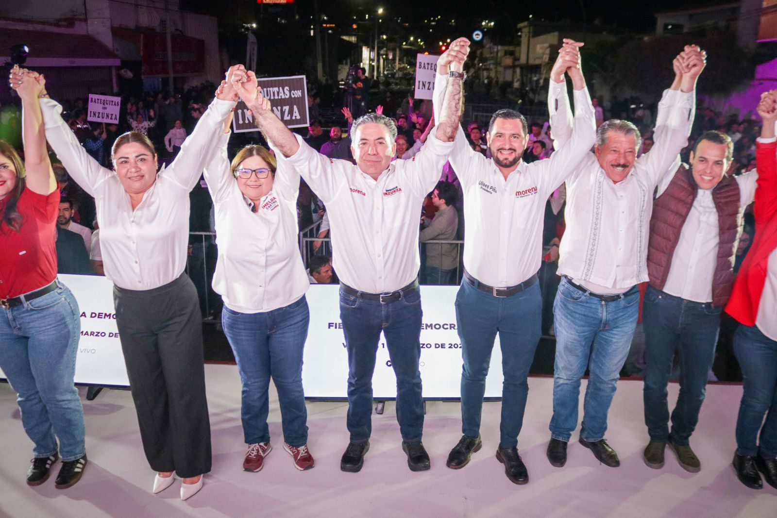 “Nunca creí estar asumiendo esta tarea; lo hago con mucho deseo de servir”: Inzunza