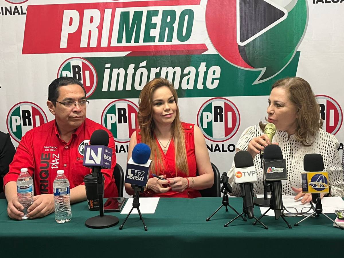 Sinaloa siempre ha sido gobernado por el PRI y la gente estará con nosotros el 2 de junio: Graciela Ortiz