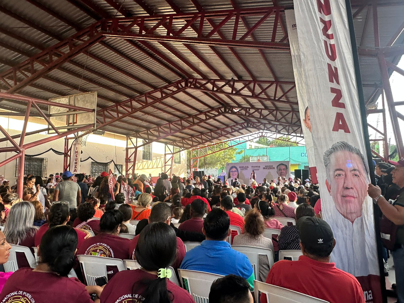 ‘Es un honor estar con Claudia hoy’, el grito de apoyo a Sheinbaum desde la Juárez en Mazatlán
