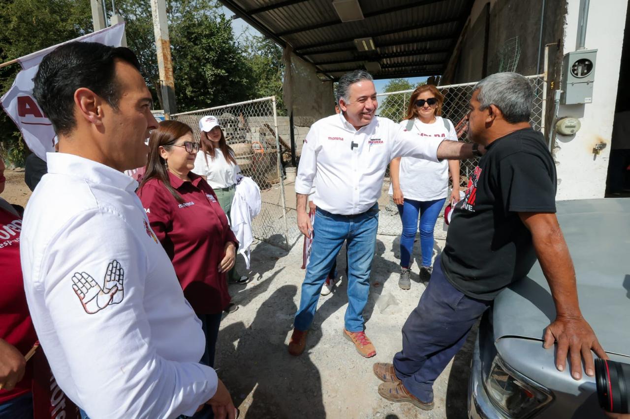 Imelda e Inzunza quieren que siga la transformación y heredar un mejor país a los jóvenes