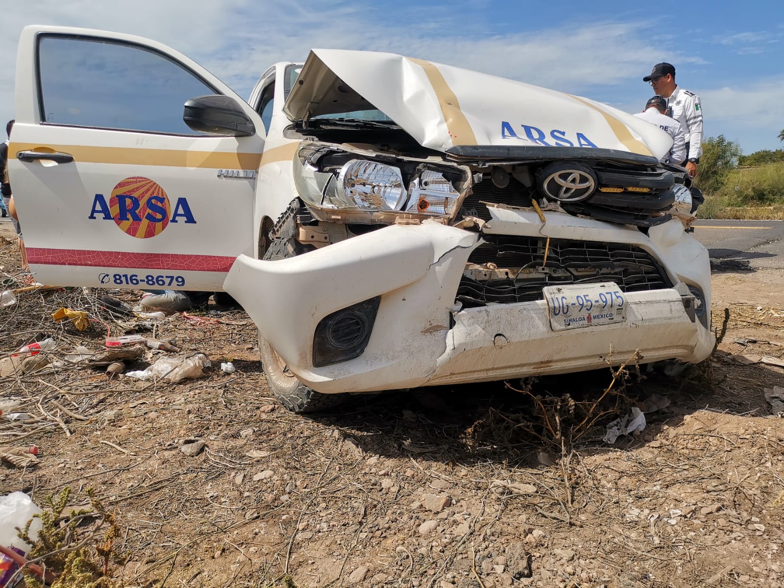 Se registran accidentes automovilísticos en los nuevos topes del Libramiento Oriente en Los Mochis