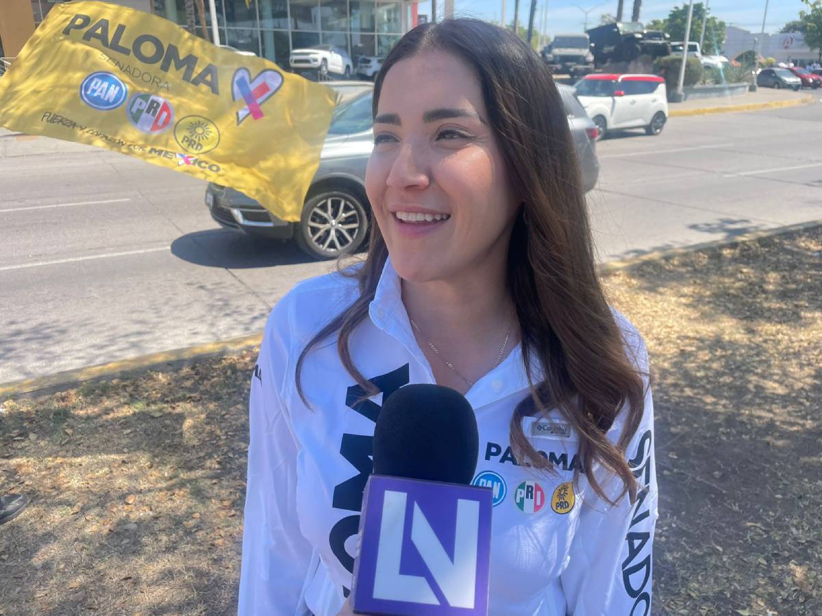“No me voy a distraer en eso, pero vamos a ganar”: Paloma Sánchez tras encuesta que la coloca cerca de Morena
