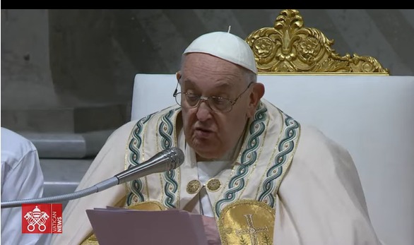 Semana Santa| Así el emotivo mensaje del papa Francisco este sábado de Vigilia Pascual