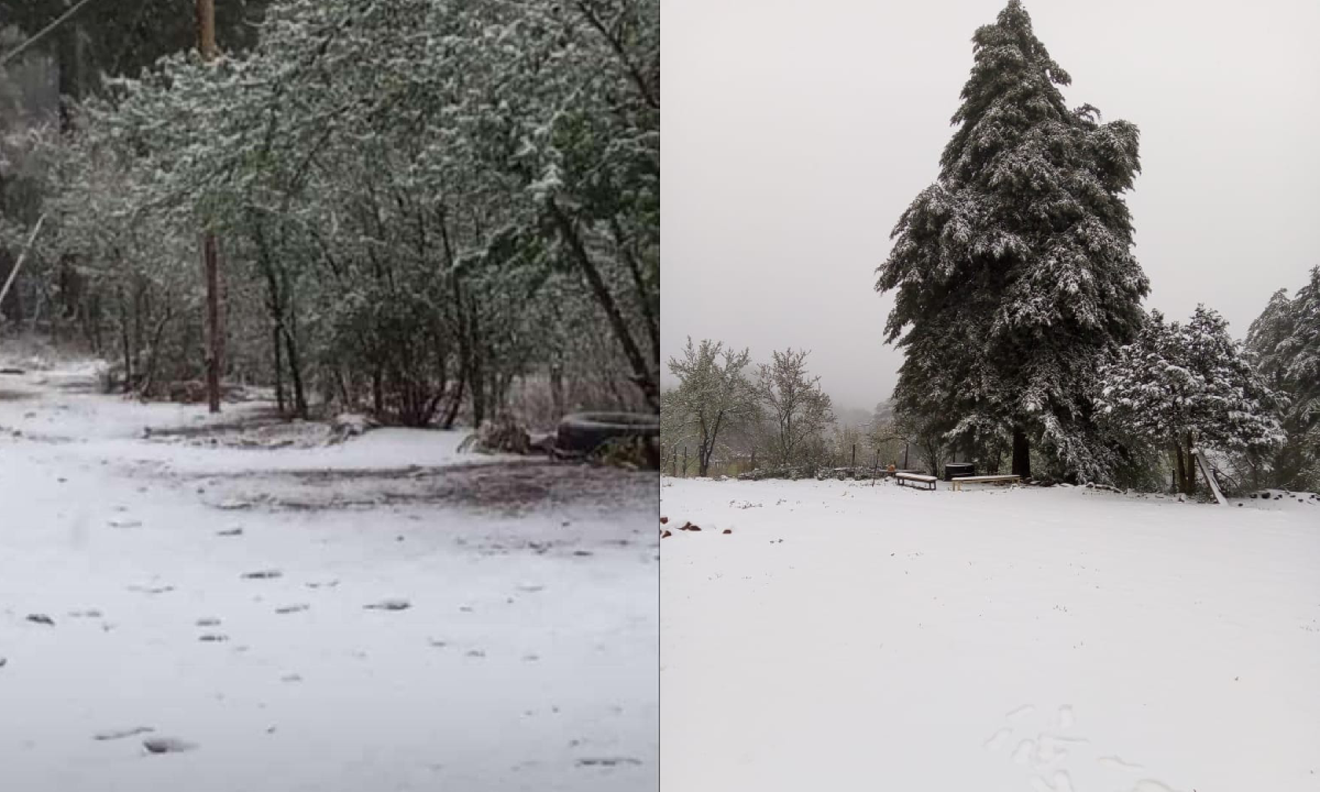 ¡Vuelve el frío en plena primavera! Prevén caída de aguanieve y heladas en la sierra norte de Sinaloa