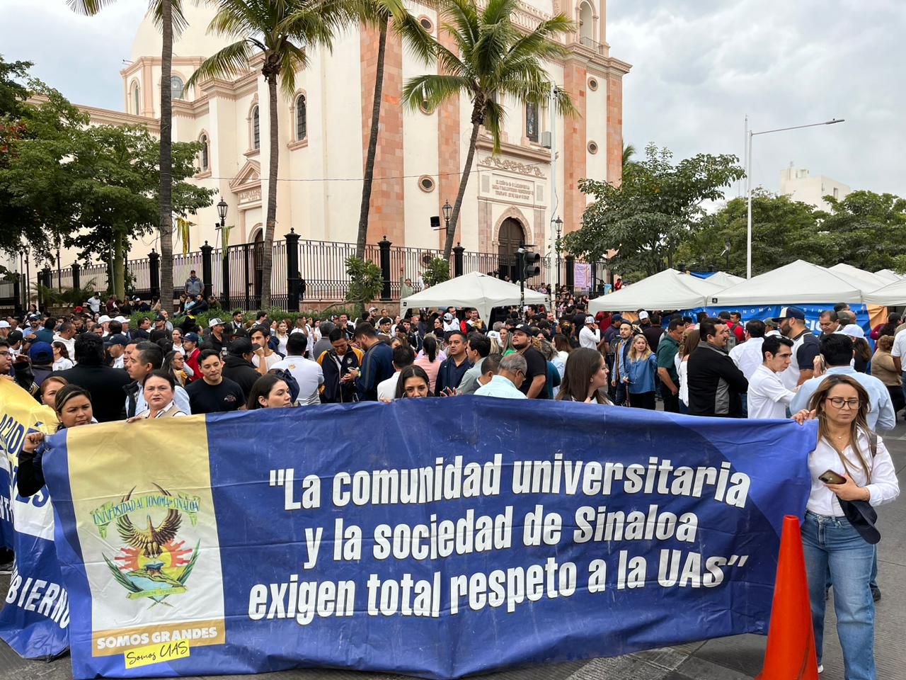 Vamos a continuar con las manifestaciones en defensa de la autonomía: UAS