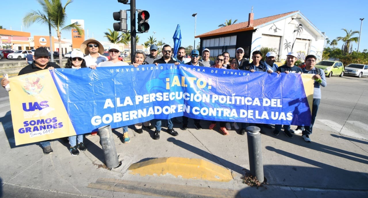 UAS Zona Sur sale a las calles de Mazatlán a informar sobre su defensa universitaria