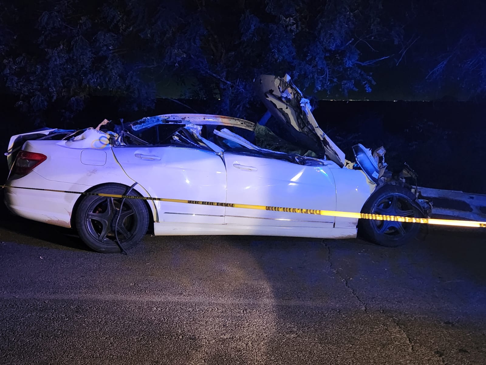 Un muerto y un herido deja un accidente automovilístico en la sindicatura de Costa Rica, en Culiacán