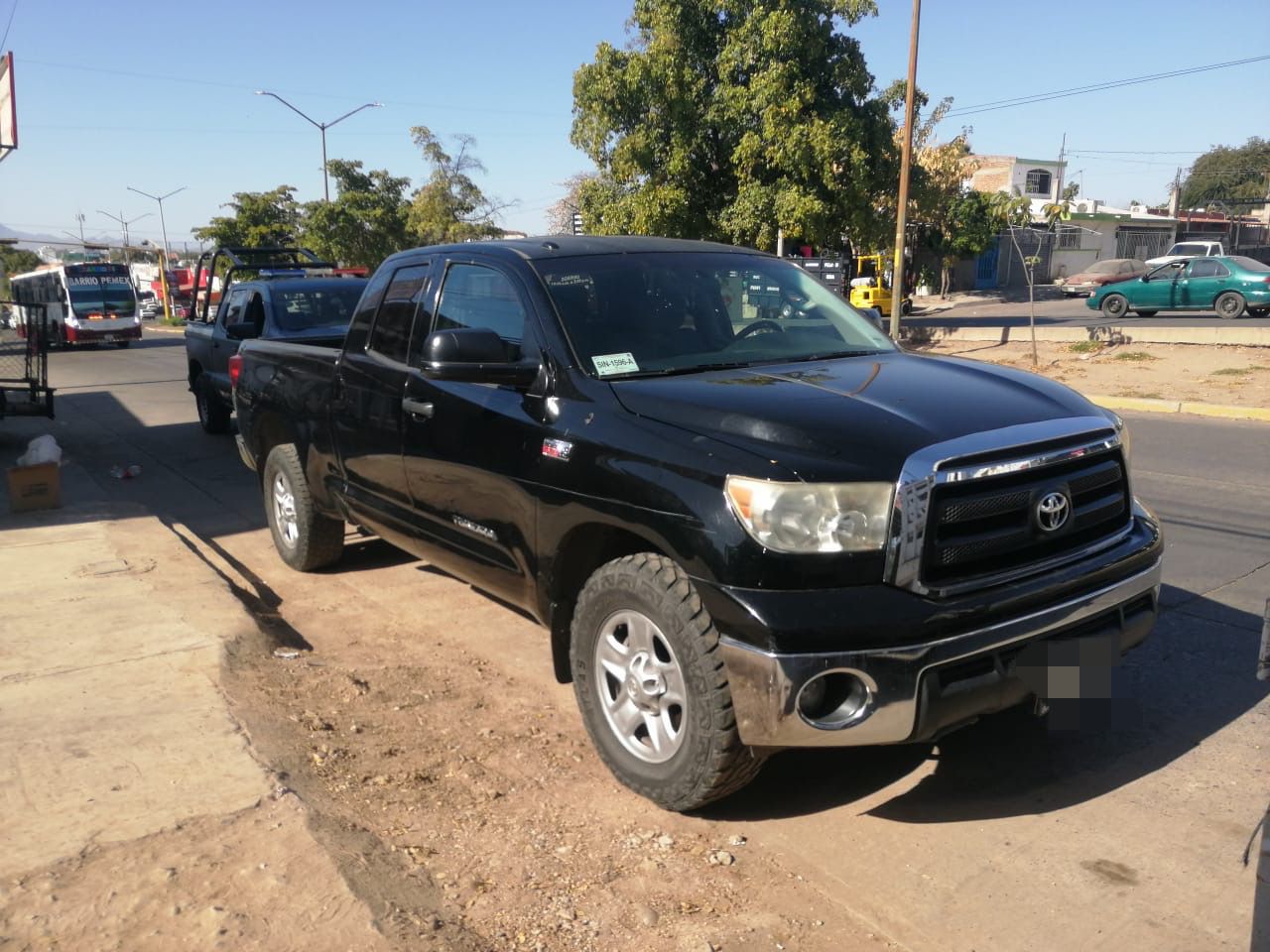 Recupera Policía de Investigación camioneta con reporte de robo en Las Vegas, Nevada