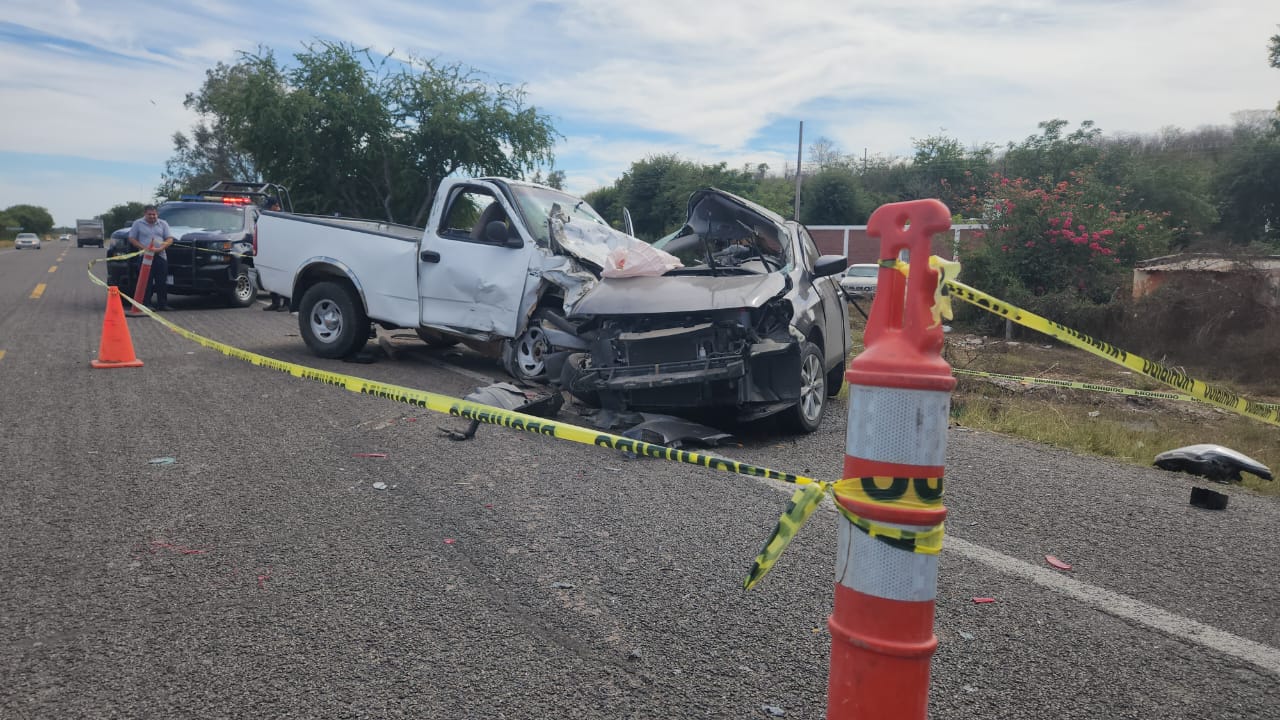 Encontronazo en Pericos, Mocorito deja dos personas fallecidas