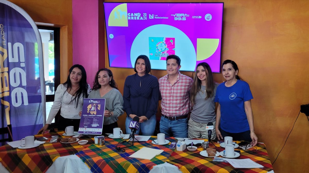 ‘Pasea con tu perro, convive y ayuda’, ya viene la Canrrera 2024 Vibra Radio y Los Noticieristas también en Mazatlán
