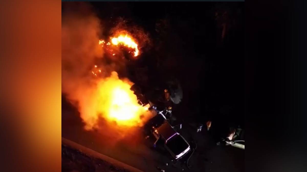 Cinco lesionados deja choque e incendio de tres vehículos en Nuevo Altata, Navolato