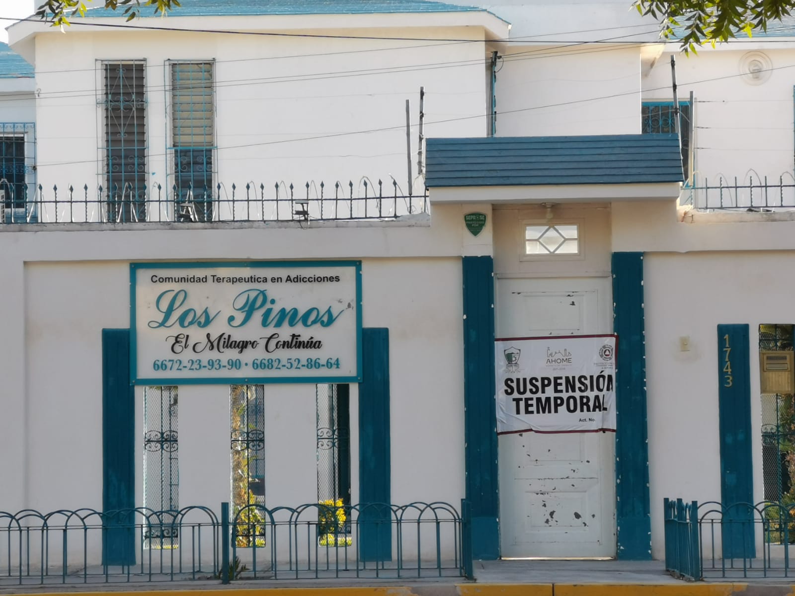 Tras la muerte de un interno en centro de rehabilitación, autoridades de Ahome lo clausuran