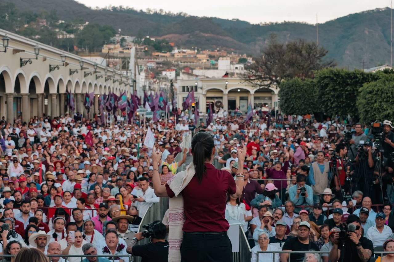 Tenemos que llenar las urnas con la participación del Pueblo de Jalisco y el pueblo de México: Claudia Sheinbaum desde Ciudad Guzmán
