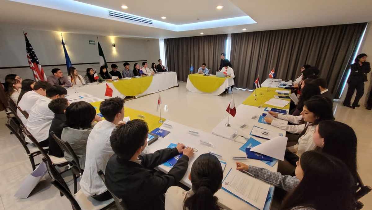 Colegio SAM pone el ejemplo con Modelo de Naciones Unidas (SAMUN) y debates entre alumnos