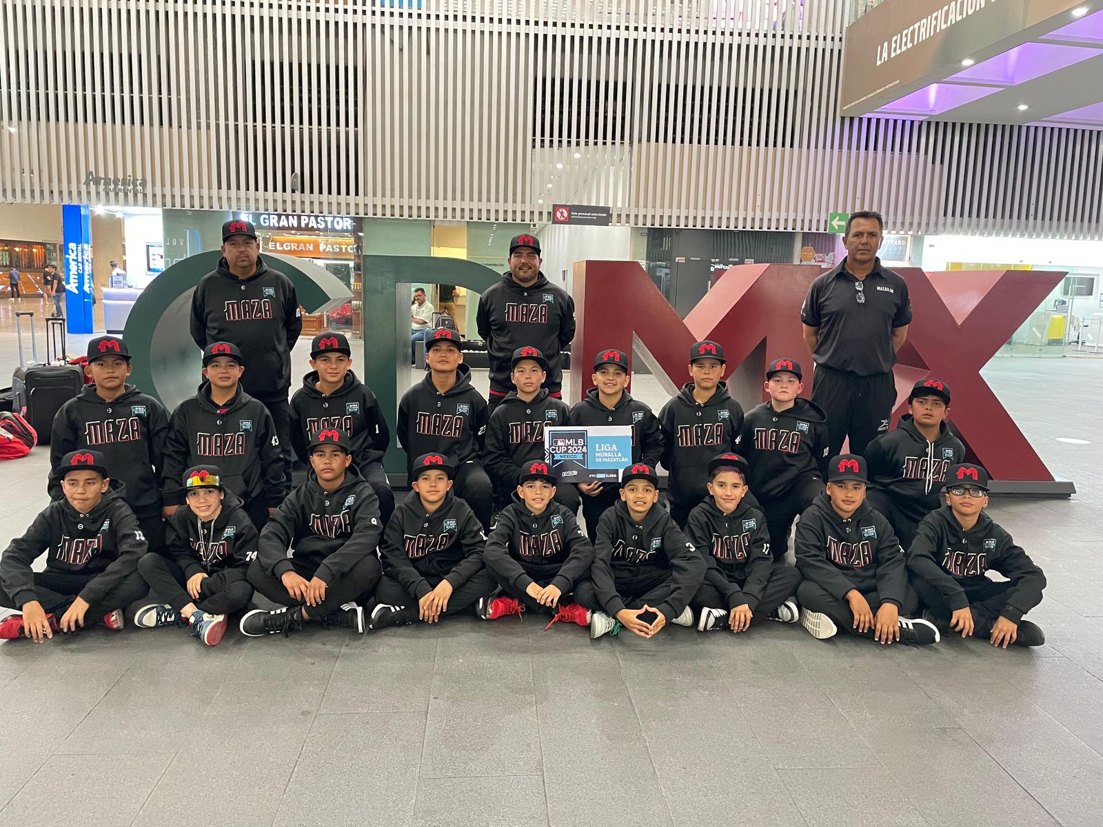 Equipos sinaloenses ya están en la Ciudad de México para la MLB Cup 2024