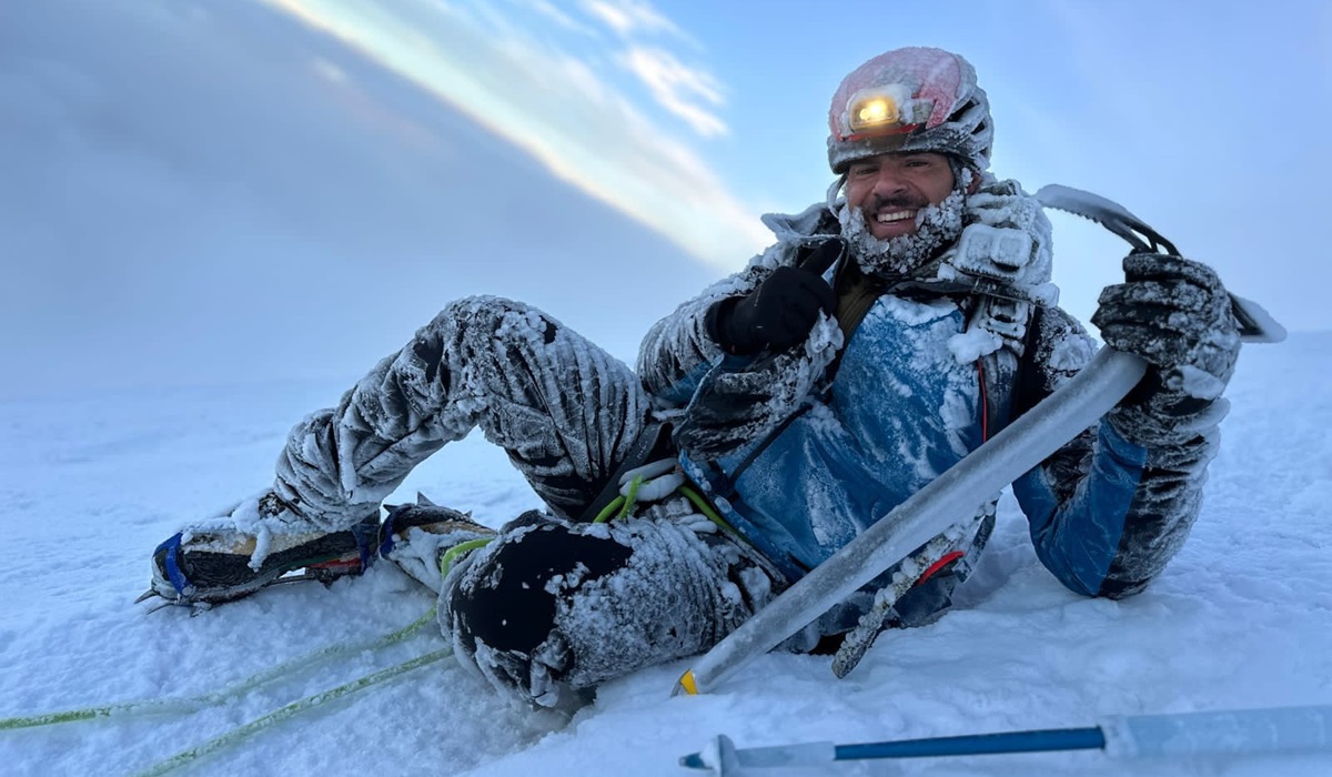 El alpinista sinaloense David Monárrez ofrecerá conferencia tras ascender montaña más alta de América
