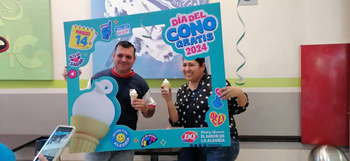 Día del Cono Gratis en Mazatlán: Helados Dairy Queen regala nieves sin filas