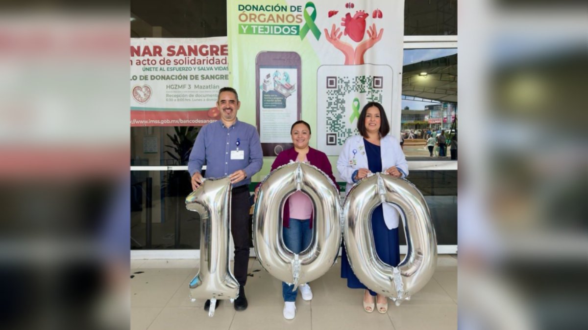 IMSS de Sinaloa entre los primeros 10 en el ranking nacional de donación de órganos