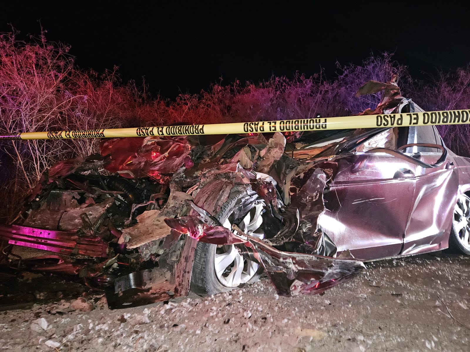 Encontronazo al sur de Culiacán deja un hombre sin vida y seis heridos