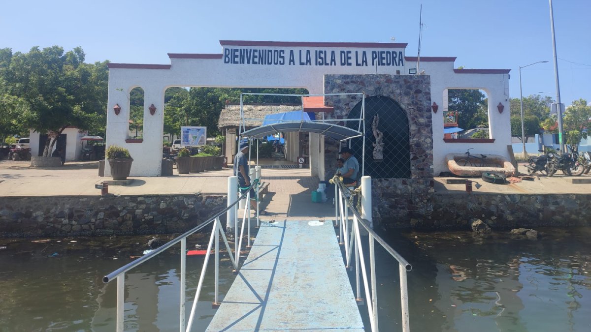 Por ruptura en la línea submarina, dejarán sin agua potable a la Isla de la Piedra