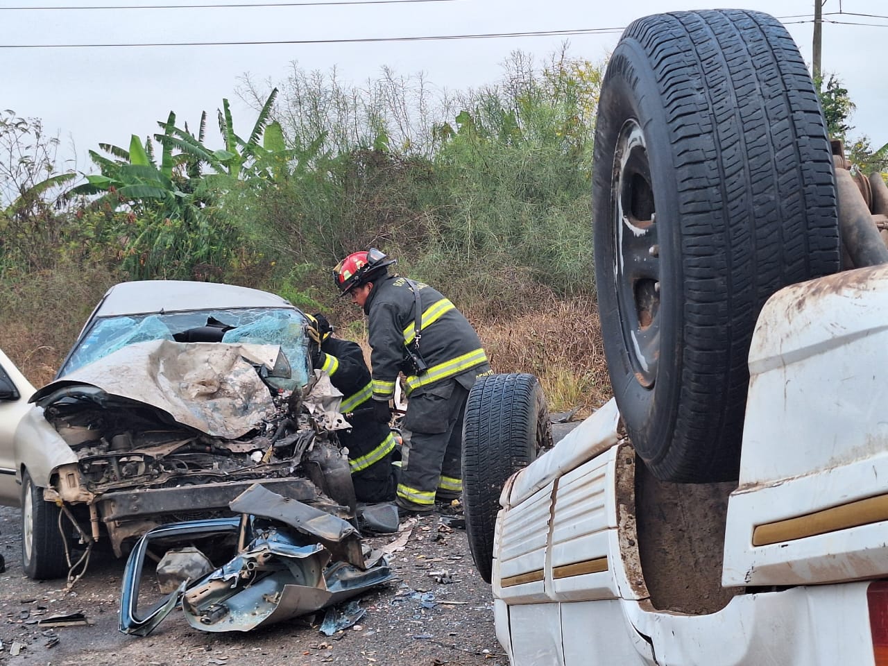 Era de Culiacán, el fallecido en el choque y volcadura en Eldorado