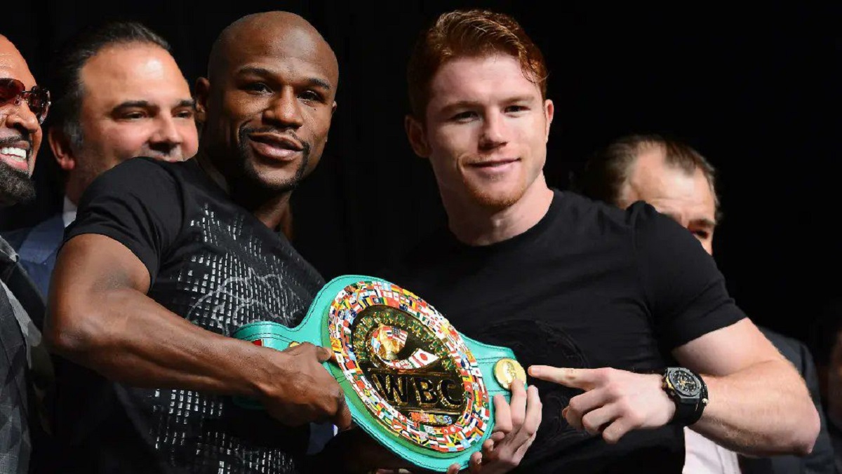 Floyd Mayweather Jr. defiende a Saúl “Canelo” Álvarez tras críticas por enfrentar a Munguía