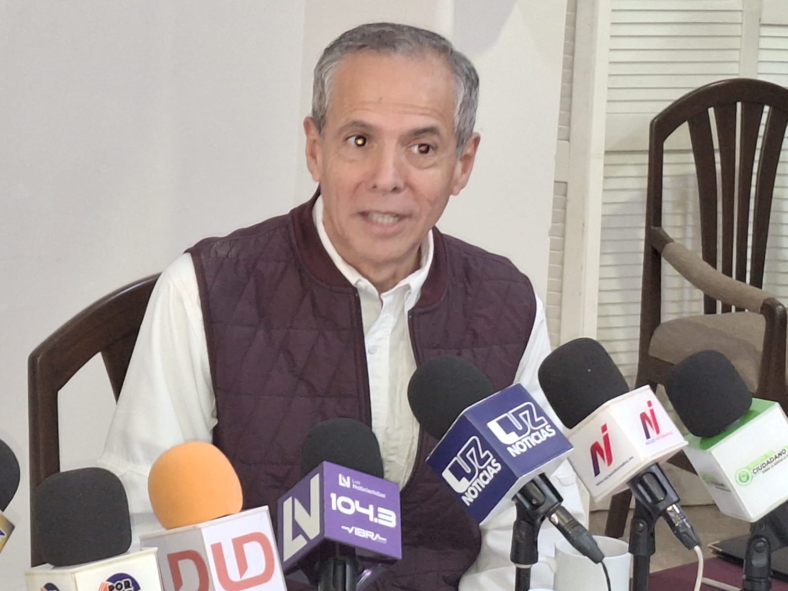 “Sigo analizando el equipo de campaña; aun no tengo coordinador”, dice Gerardo Vargas