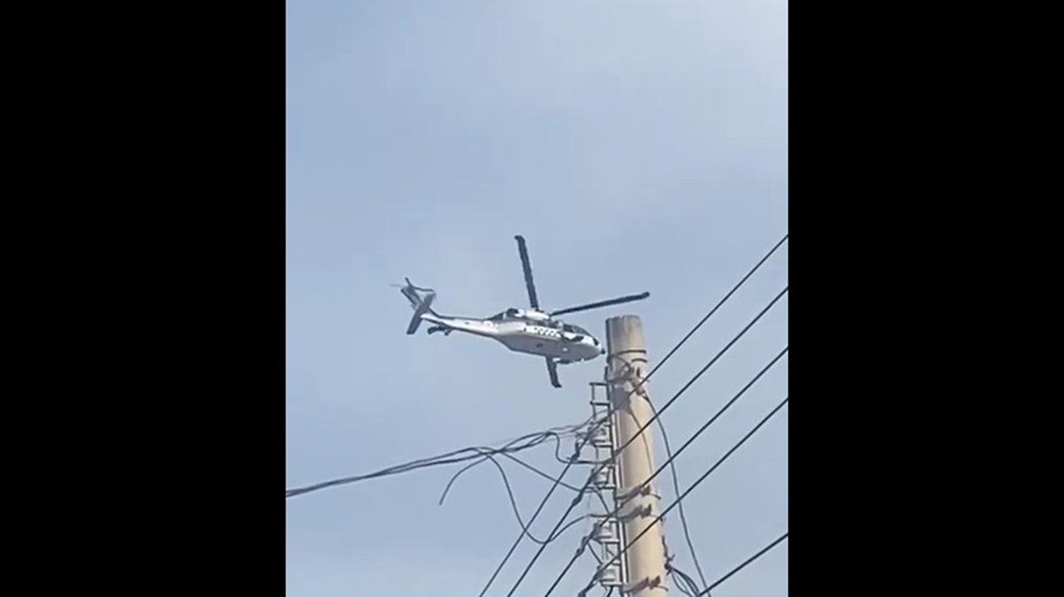 Sorprende sobrevuelo de helicóptero a habitantes del Valle del Carrizo y El Fuerte