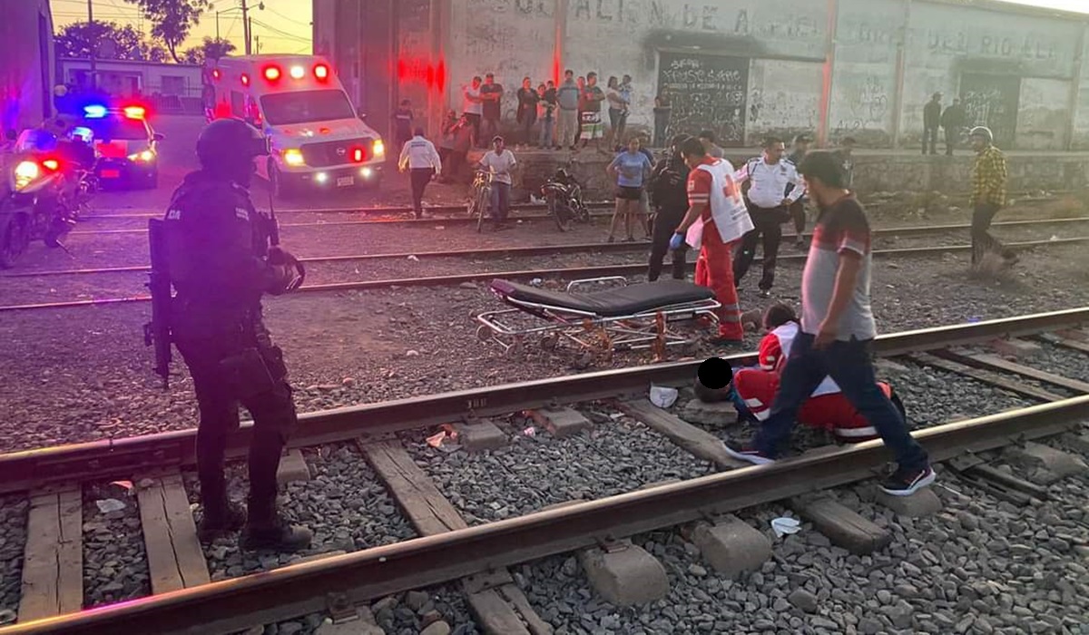 Sujeto pierde ambos brazos tras ser arrollado por el tren en La Cruz de Elota