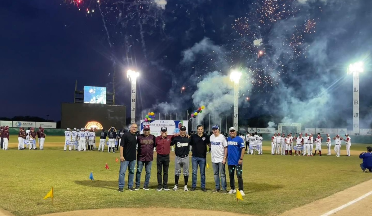 Inauguran la temporada 2024 de la Liga de Beisbol Japac de Primera Fuerza