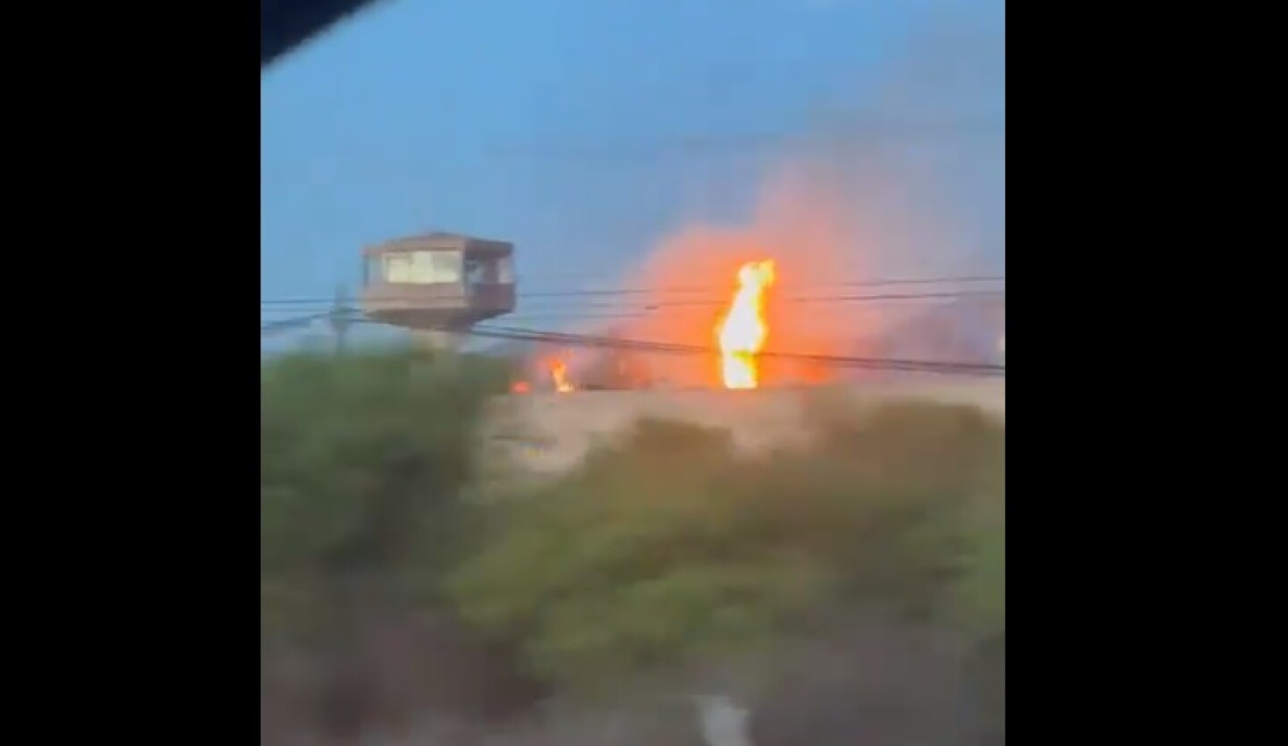 Reportan incendio y balazos por motín en el penal ‘La Pila’ en San Luis Potosí (VIDEO)