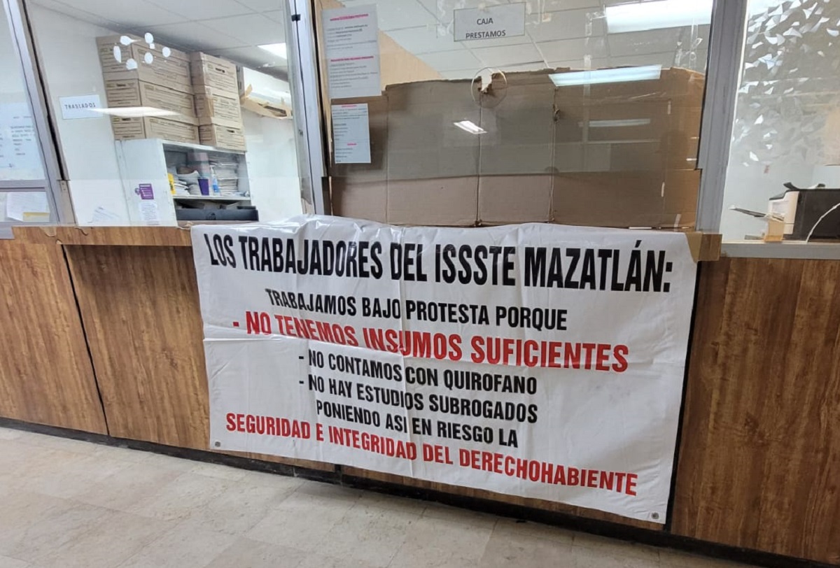 ‘Urge una limpia total’, truenan de nuevo trabajadores del ISSSTE en Mazatlán