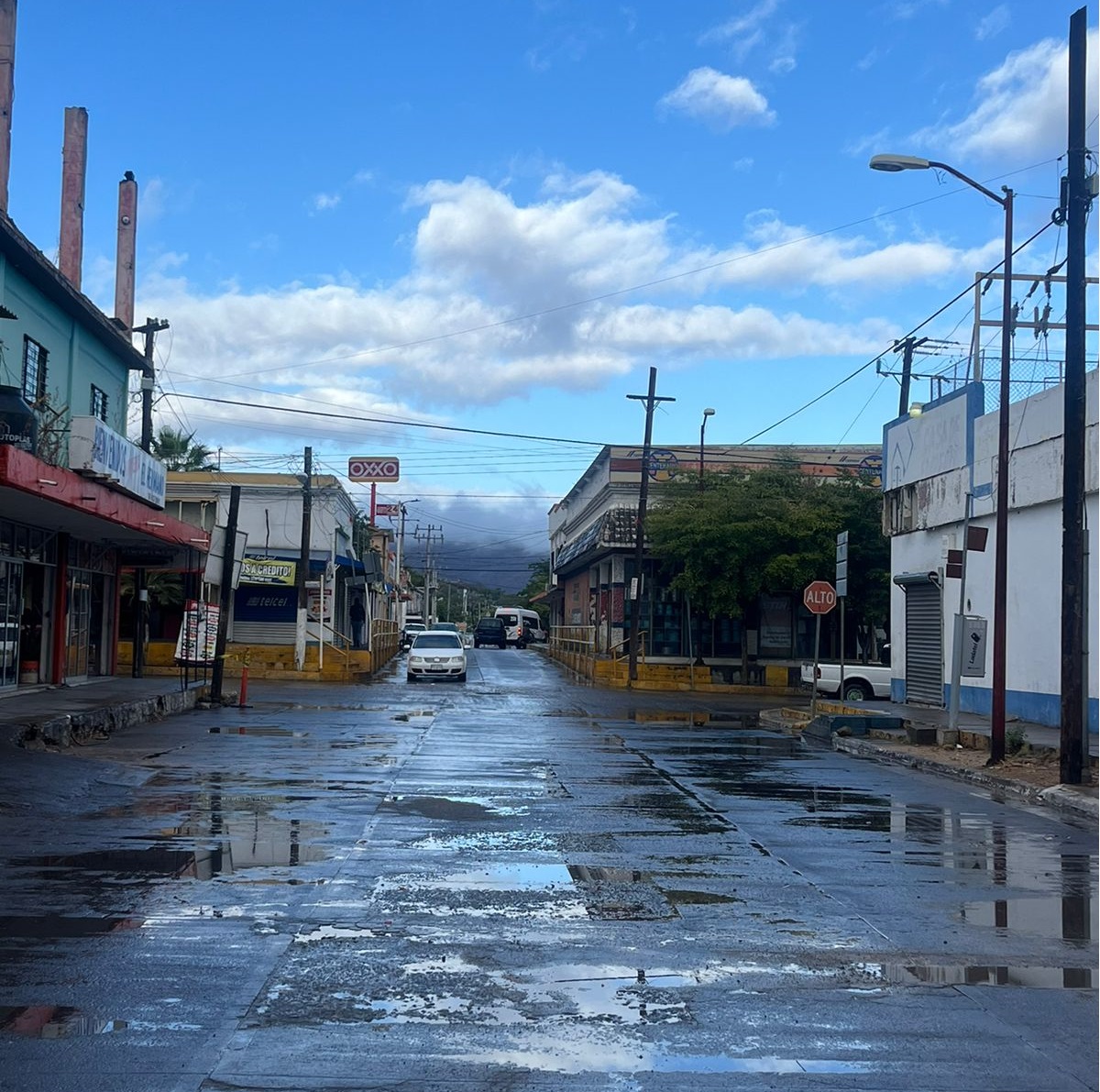 Llueve en Choix, Ahome y El Fuerte; se cumple el pronóstico adelantado desde el sábado