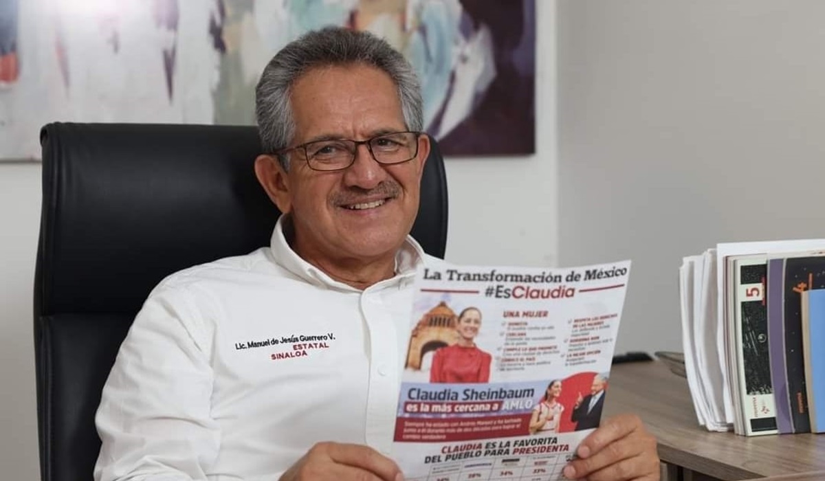 Manuel de Jesús Guerrero es el nuevo dirigente de Morena en Sinaloa