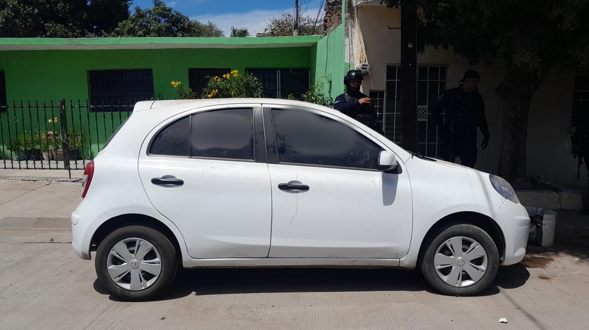 Grupo Élite de la PEP recupera auto robado en Culiacán