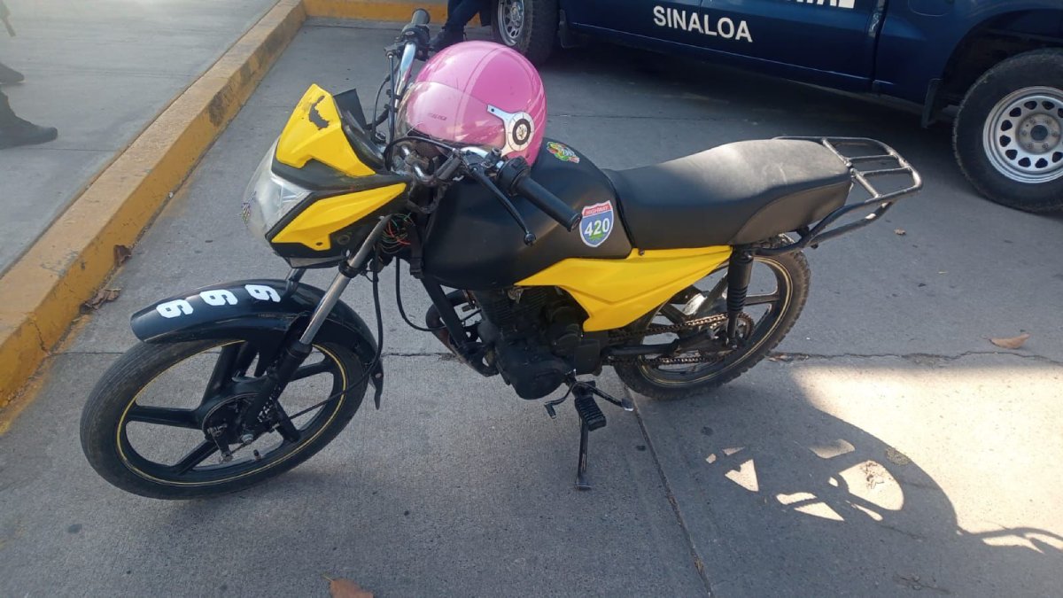 ¡Andaba en su moto como si nada! Reaprenden a reo que se fugó del penal en el Culiacanazo 2019