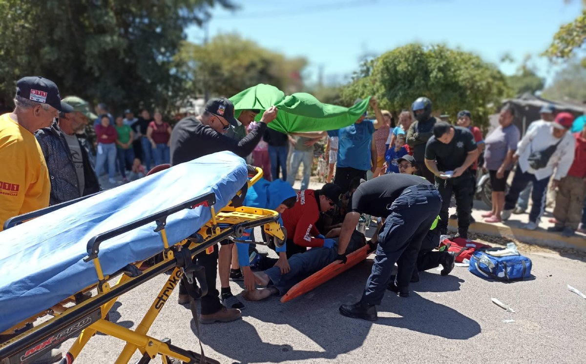 Motociclista para en el Hospital General tras chocar contra otra moto en Higuera de Zaragoza