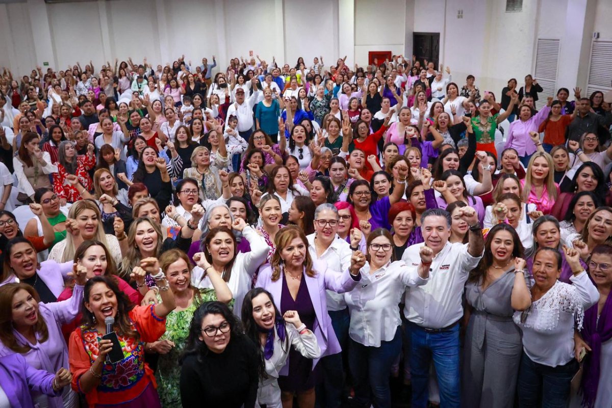 Mujeres sinaloenses cierran filas en apoyo a Claudia Sheinbaum
